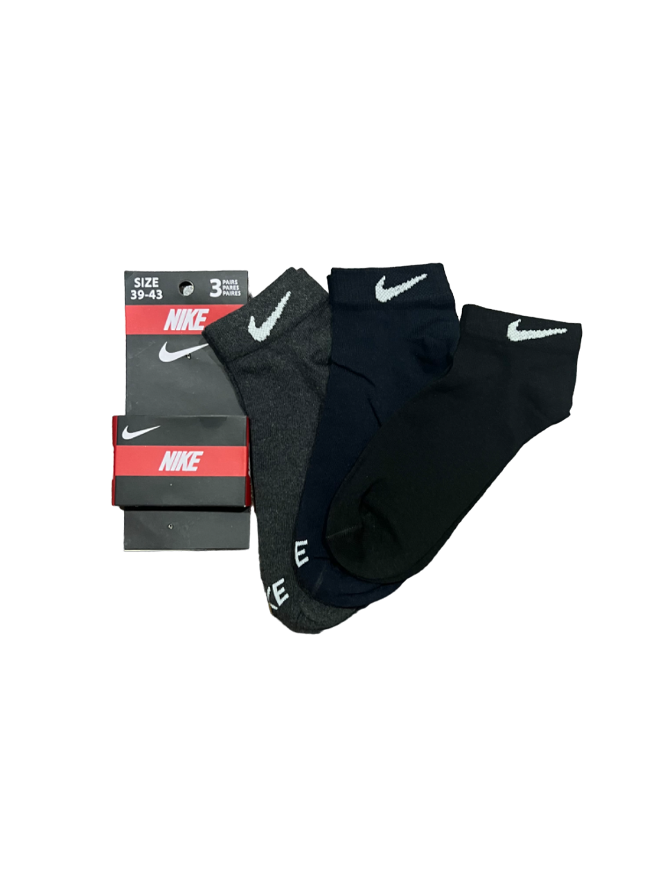 Nike Everyday Cushioned Ankle Socks – Pack of 3
