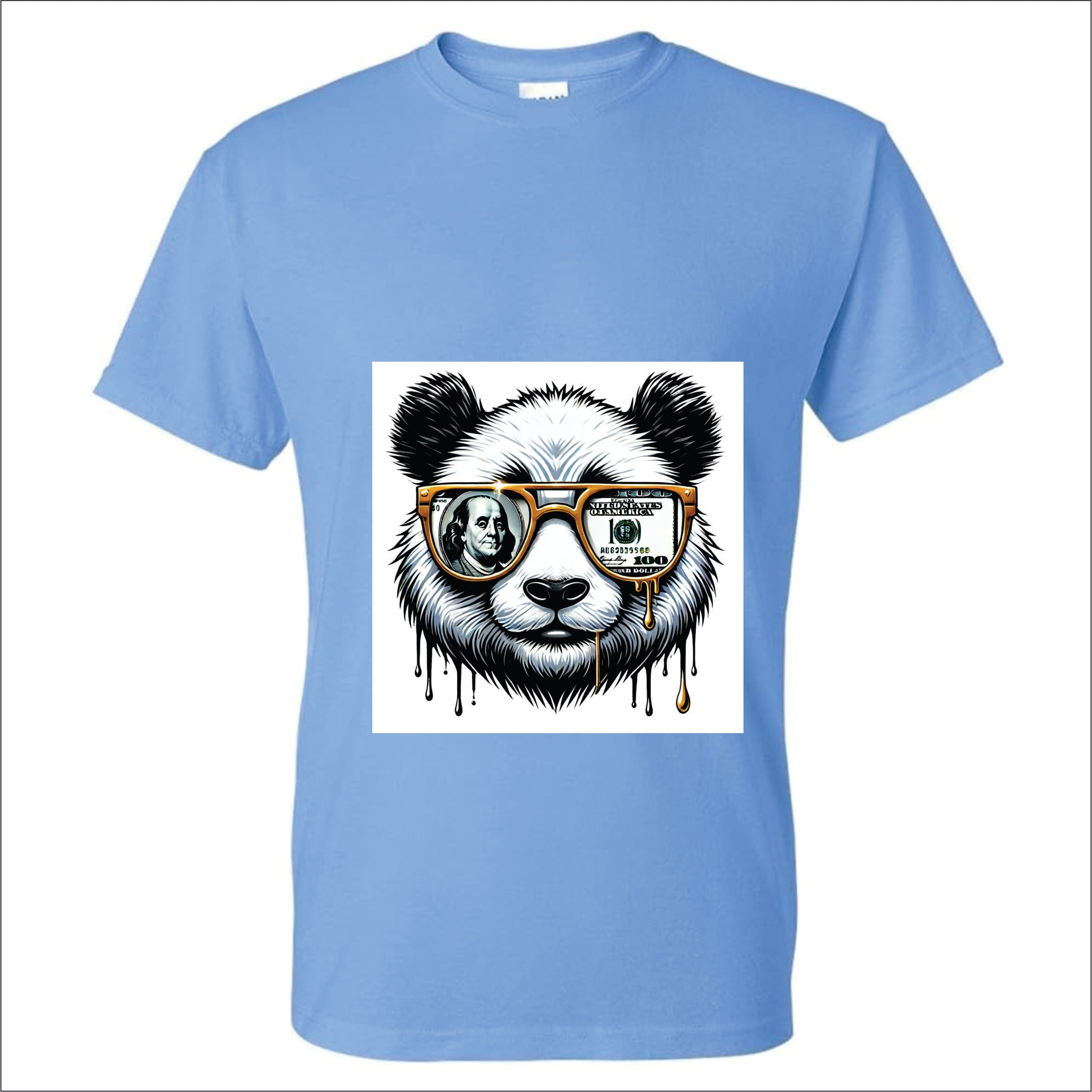 Money Panda – Streetwear Graphic Tee | BR-1005 (Multiple Colors)
