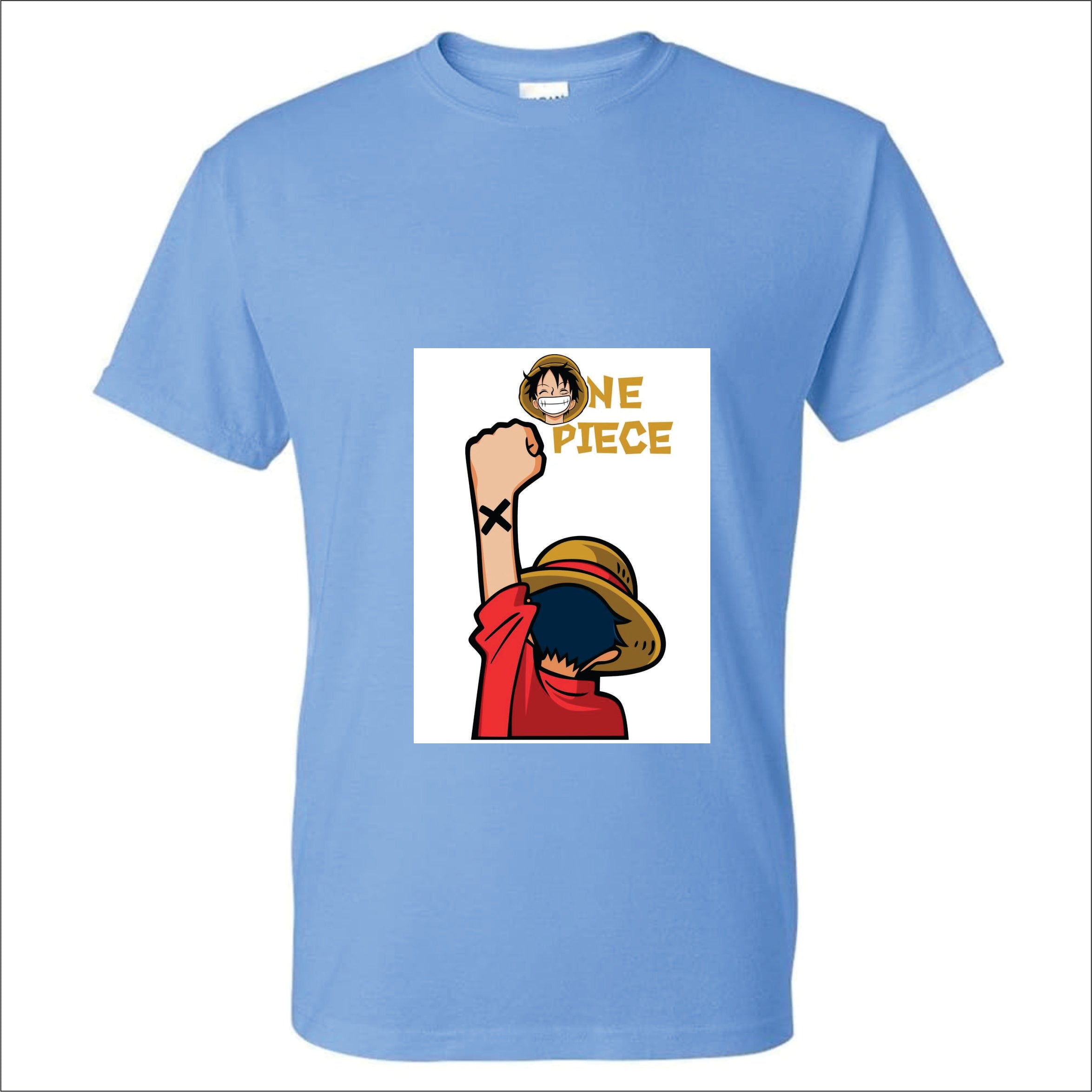 One Piece Anime Graphic T-Shirt – Dark Red | BR-1006