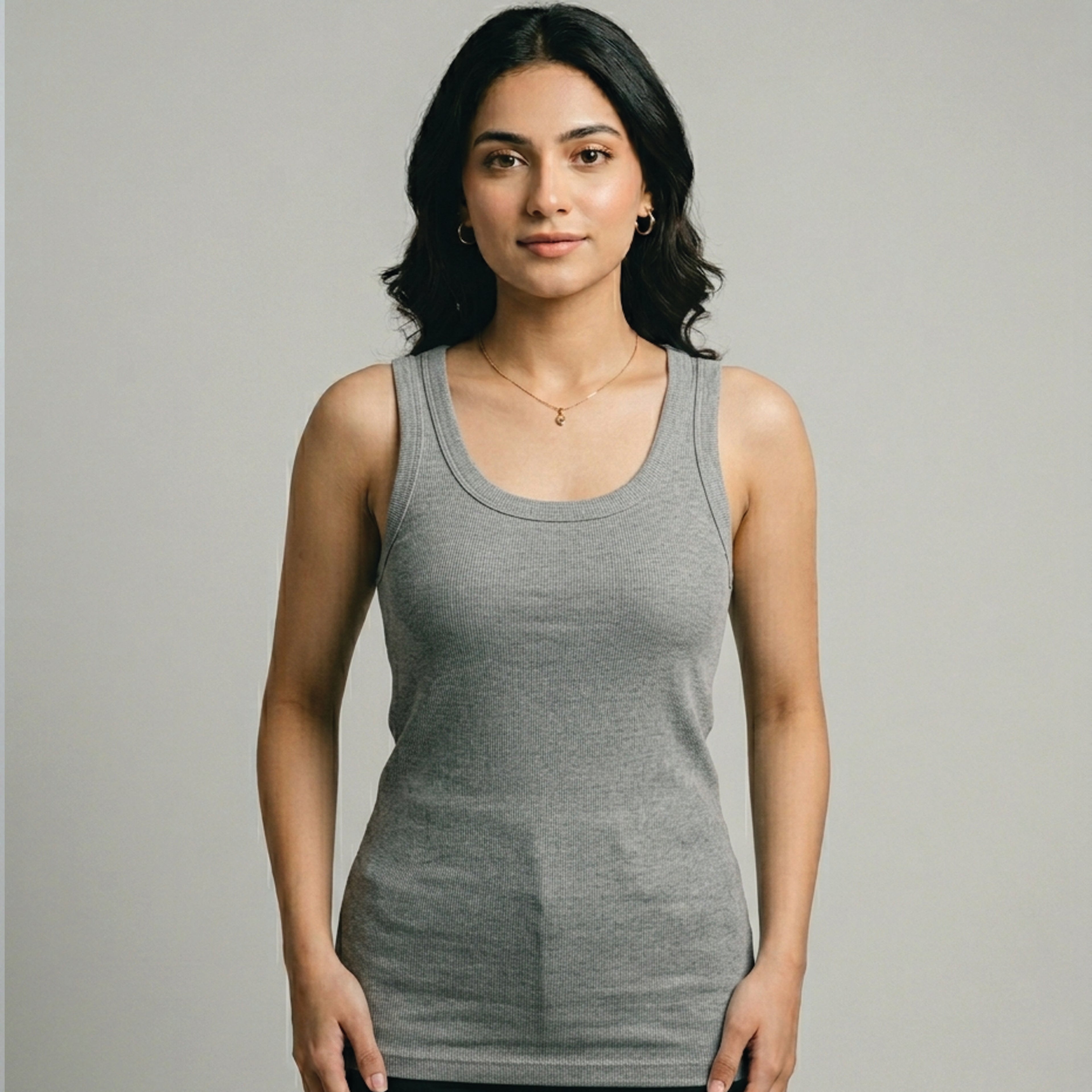 Women’s Tank Top – Grey | Soft & Comfortable Cotton