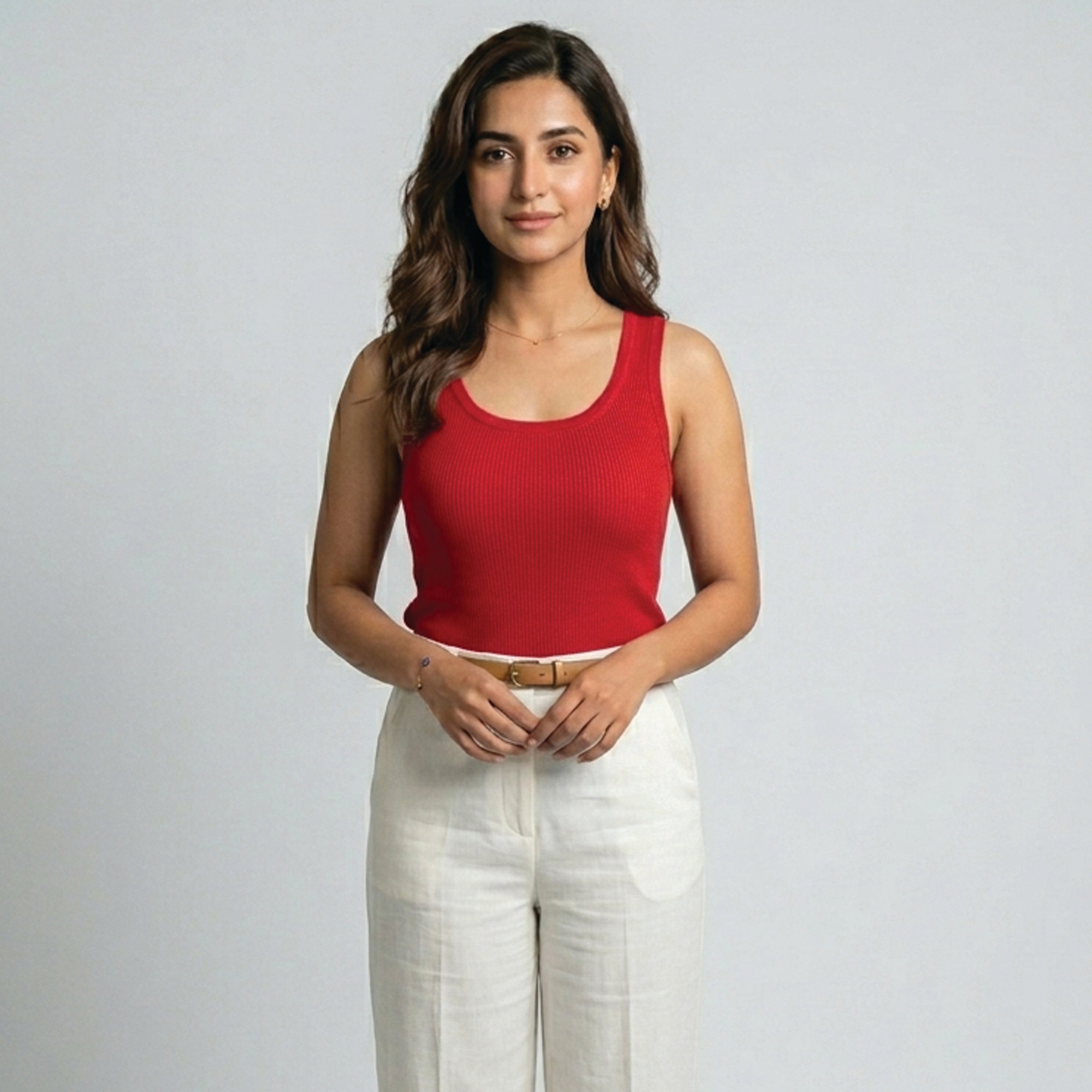 Women’s Tank Top – Red | Soft & Comfortable Cotton