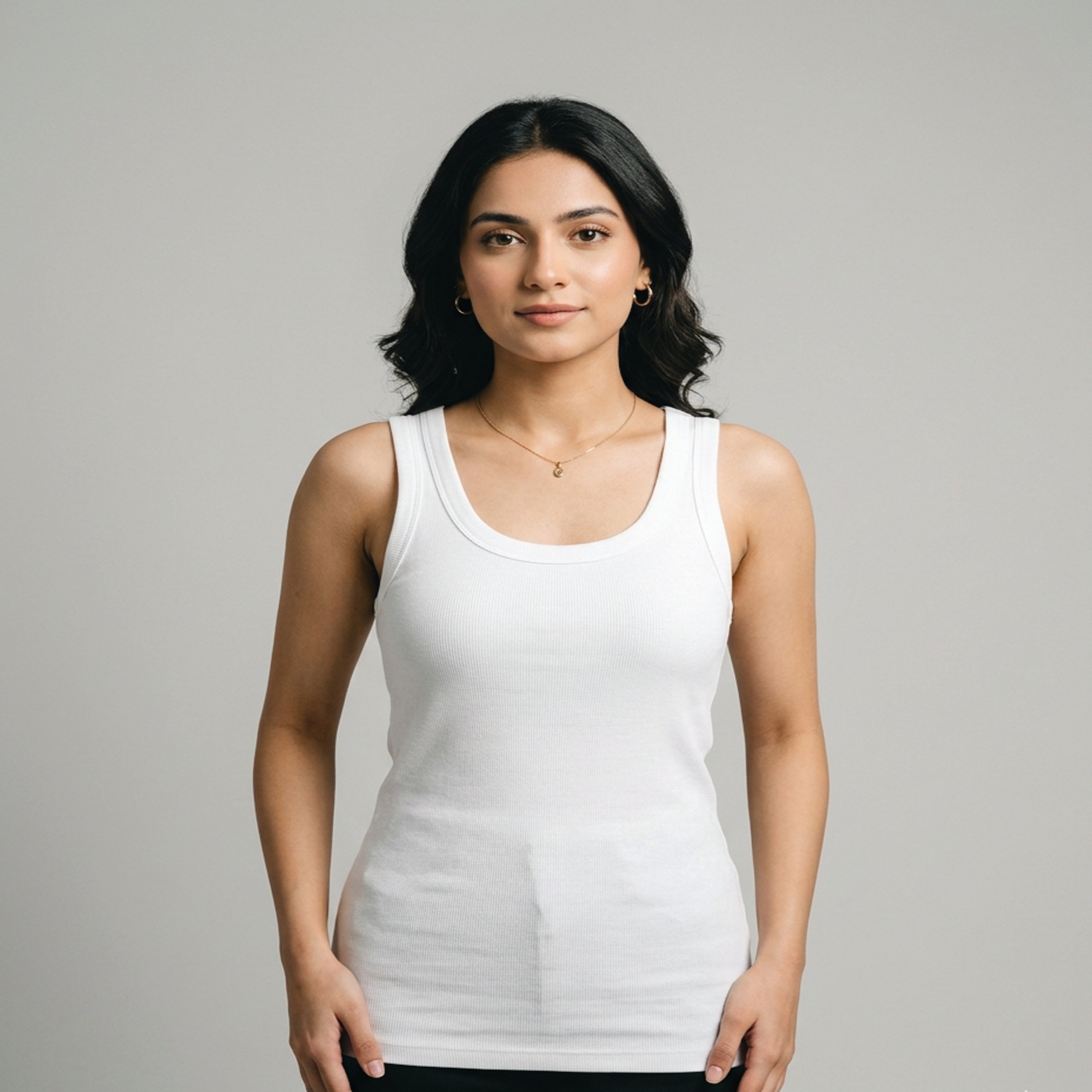 Women’s Tank Top – White 1 Pc