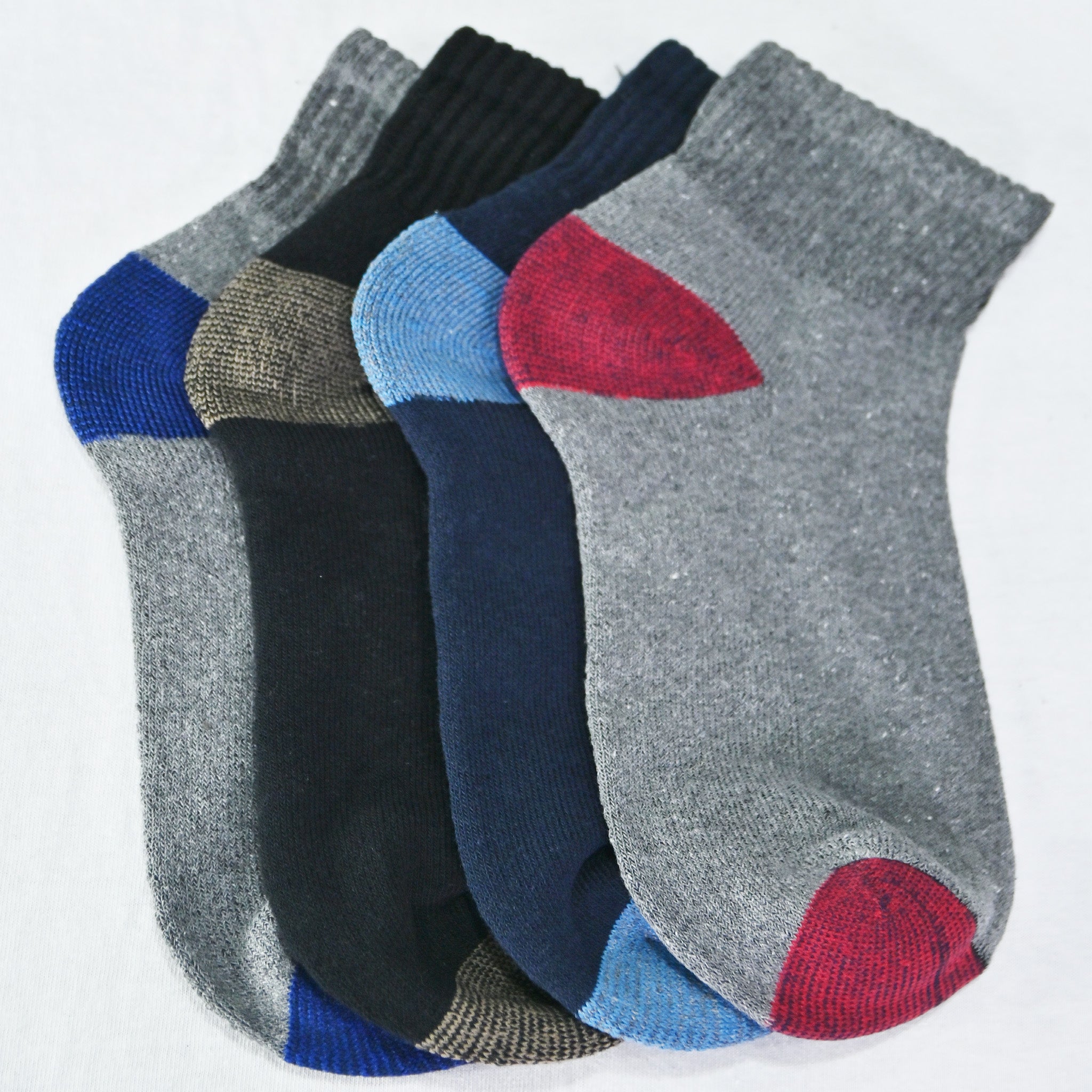 Men's  Ankle Socks – Multi Colours (Pack of 4) ( Pack of 5)