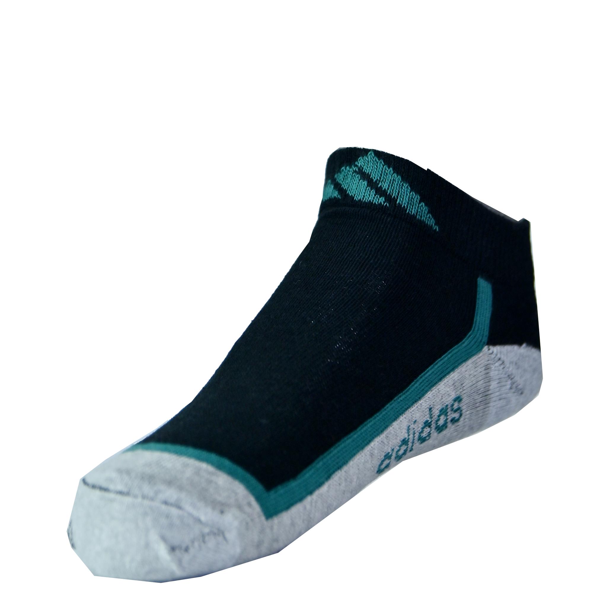 Adidas Low Cut Ankle Socks – 2 Pairs (Black & Grey)