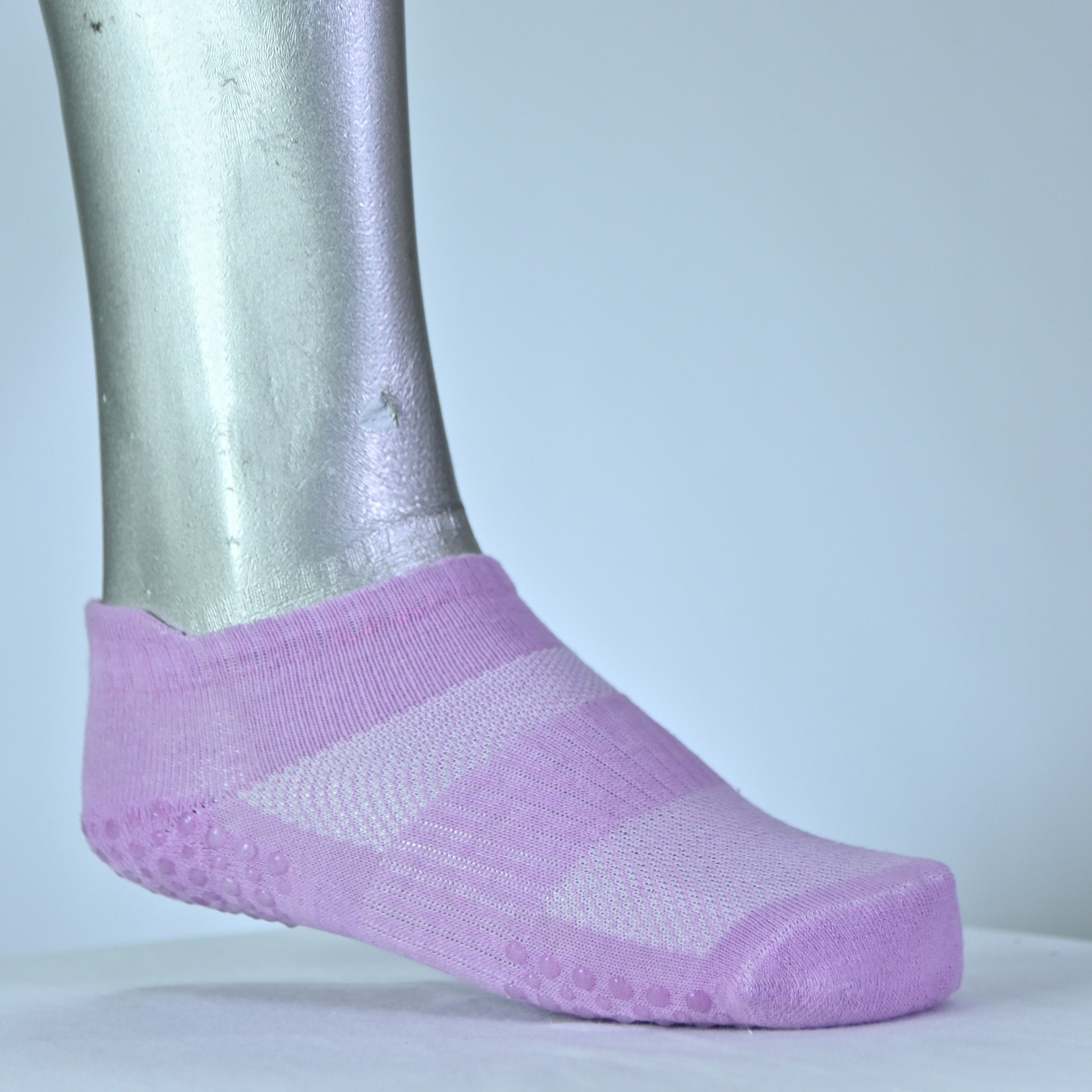 Women’s Low Cut Ankle Socks – 3 Pairs (Pink, Purple & White)