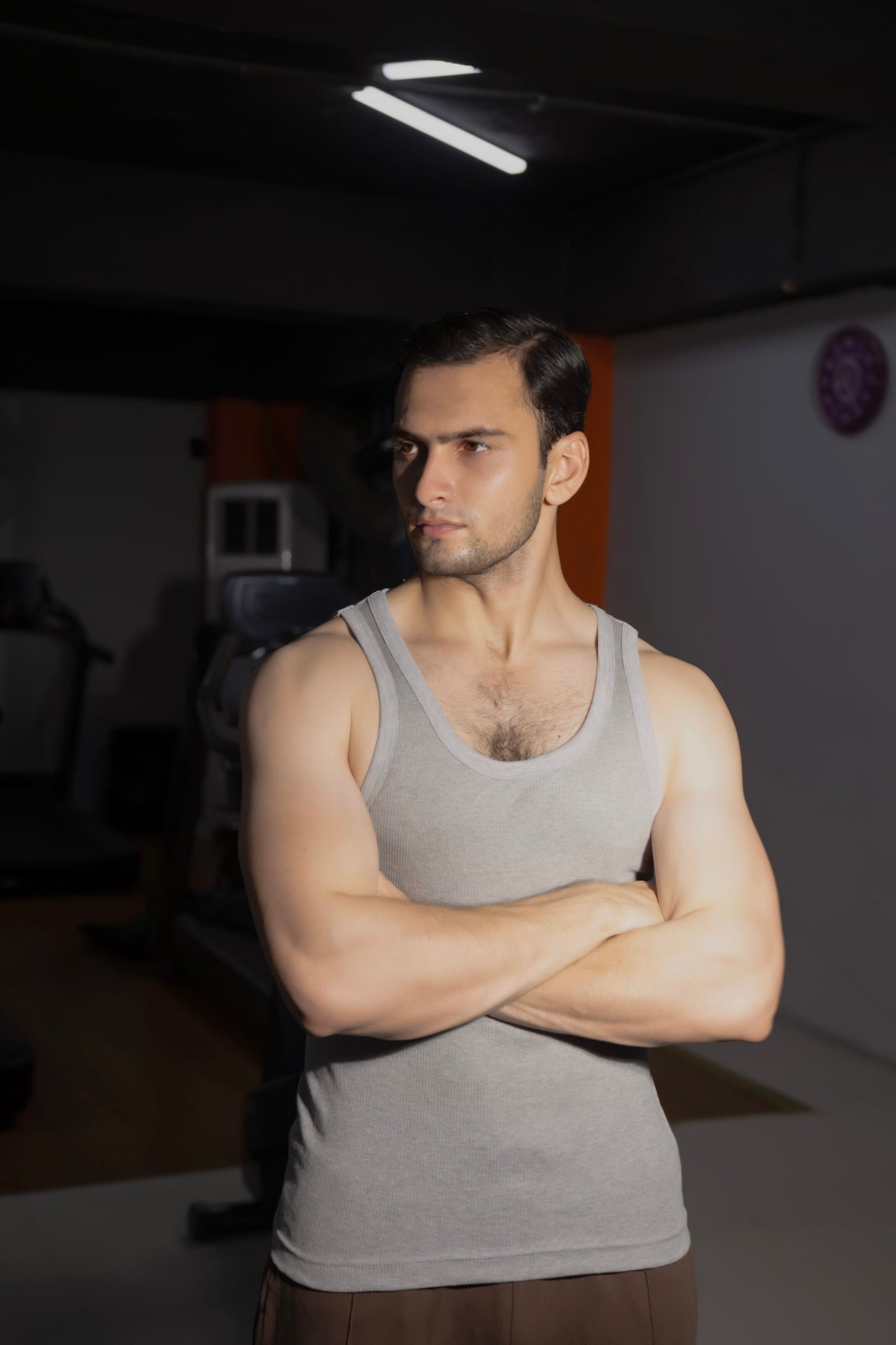 3 Piece Men's Cotton Ribbed Tank Top (WBG)