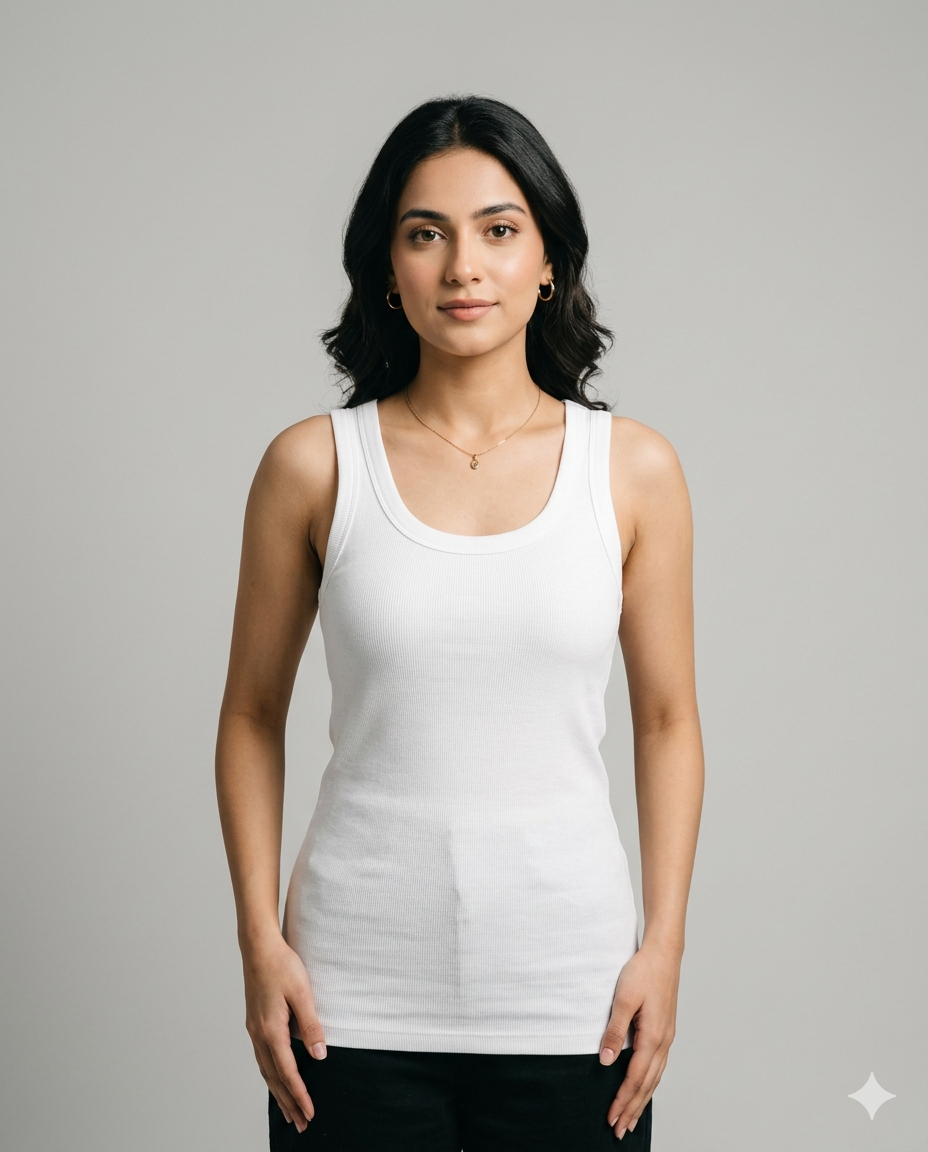Pack of 6 Women's Tank Top (Ligth Colours)