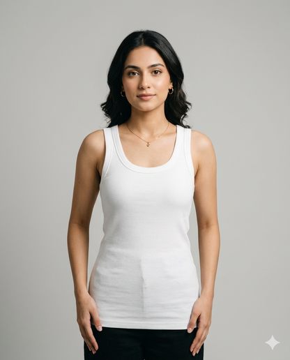 Pack of 6 Women's Tank Top (Ligth Colours)