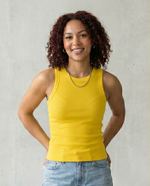 Ladie's  Cotton Ribbed Tank Tops – Soft & Comfortable Fit
