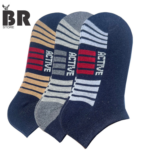 BR Store – Active Low Cut Socks (Pack of 6) – Premium Cotton