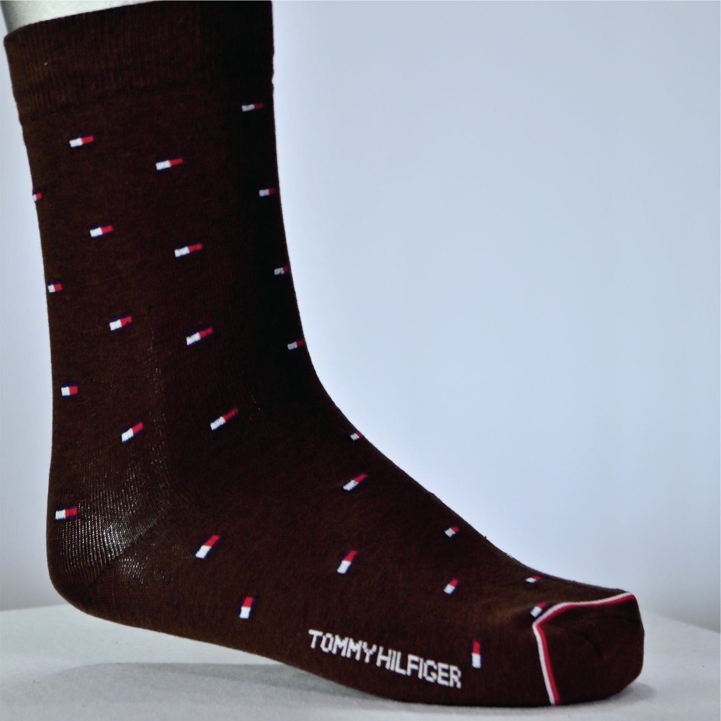 Men’s Premium Crew Dress Socks – Soft Cotton | Stylish Pattern (Black)