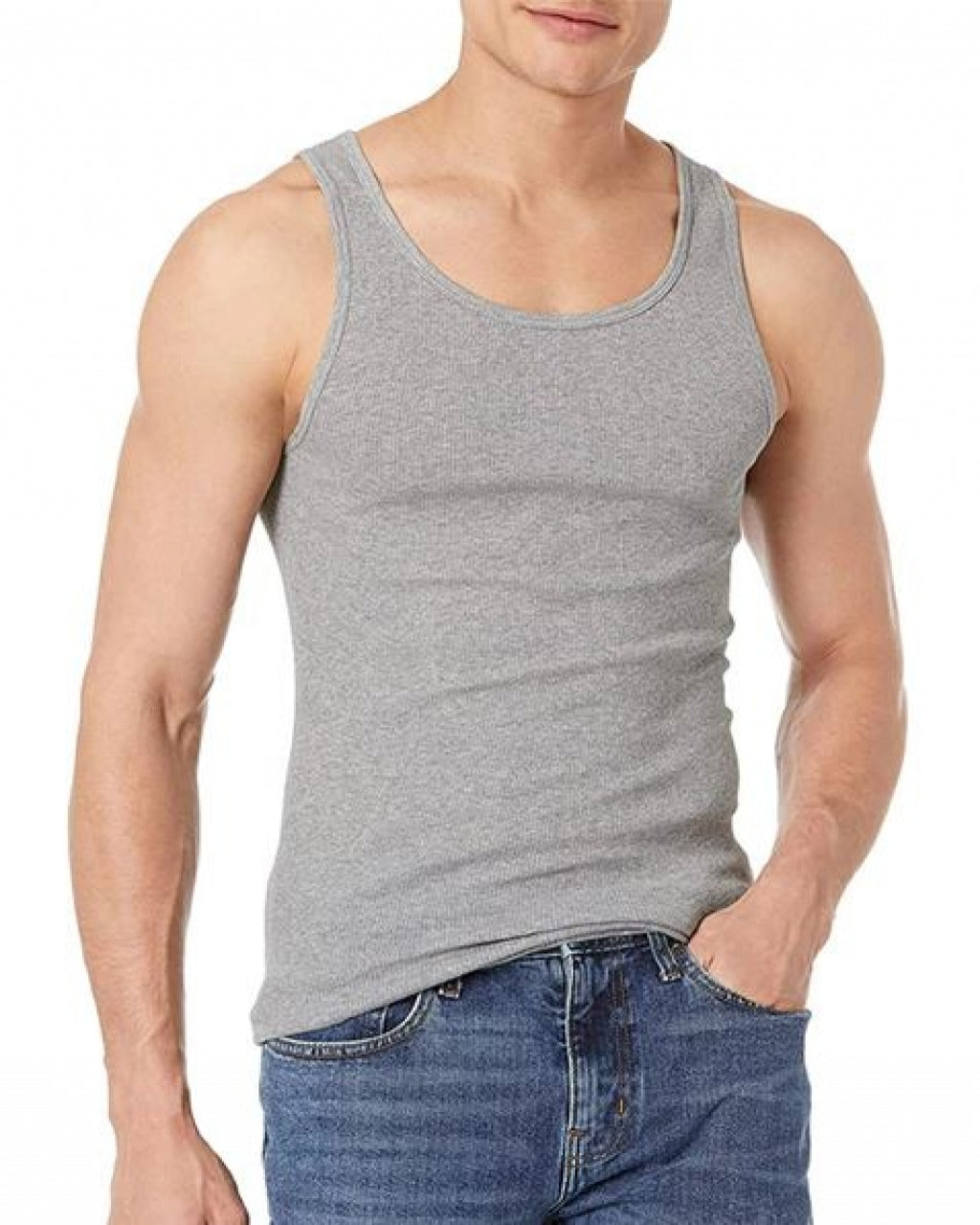 Men’s Tank Top Pack of 3 – Soft Cotton Sleeveless Undershirt | Comfortable Daily Wear